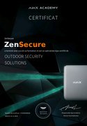 Certificat Ajax Systems : Outdoor, obtenu par ZenSecure